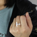 Sterling Silver Cross Ring Detail Sterling silver engraved cross ring detail