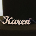 Personalised Karen style name necklace product image