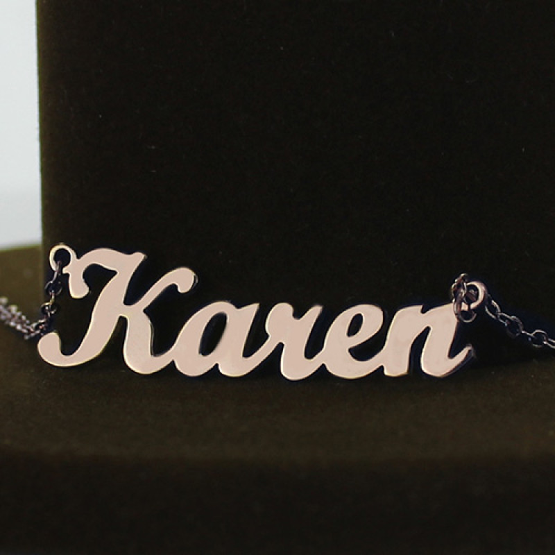 Personalised Karen style name necklace product image
