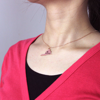Virginia State USA Map Necklace With Heart Name Rose Gold Virginia State USA Map Necklace With Heart Name Rose Gold