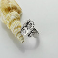 Personalised fancy monogram ring product image