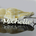 Handwriting Name Necklace Product View Personalised handwriting-style name necklace product view