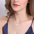 Personalised Carrie name necklace design view