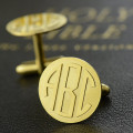 Personalised men's monogram initial cufflinks