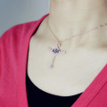 Custom Cross Monogram Necklace Custom cross monogram necklace product image