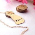 Custom Georgia Name Pendant Custom Georgia state-shaped name pendant necklace