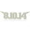 Sterling Silver Number Name Necklace Unique Men Jewellery
