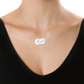 Personalised multi-disc name necklace product view