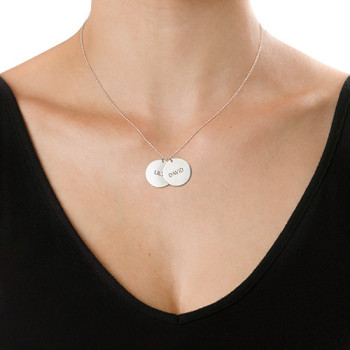 Personalised Multi Disc Necklace Personalised Multi Disc Necklace