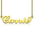 Carrie Name Necklace Personalised Carrie-style name necklace