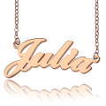 Personalised Julia style name necklace