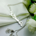 Celebrity Nameplate Necklace Celebrity nameplate necklace image