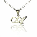 Sterling Silver Letter Necklace Sterling silver letter necklace with a single initial pendant