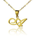 Personalised Letter Necklace 18ct Gold Plated Personalised 18ct gold-plated initial letter necklace