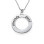 Sterling Silver Couples Love Necklace	