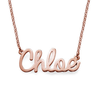 Personalised Stylish Name Necklace In Silver/Gold/Rose Gold Personalised Stylish Name Necklace In Silver/Gold/Rose Gold