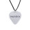 Engraved Guitar Pick Necklace	
