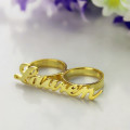 Gold name ring product image