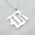Handmade personalised initial letter charm jewellery