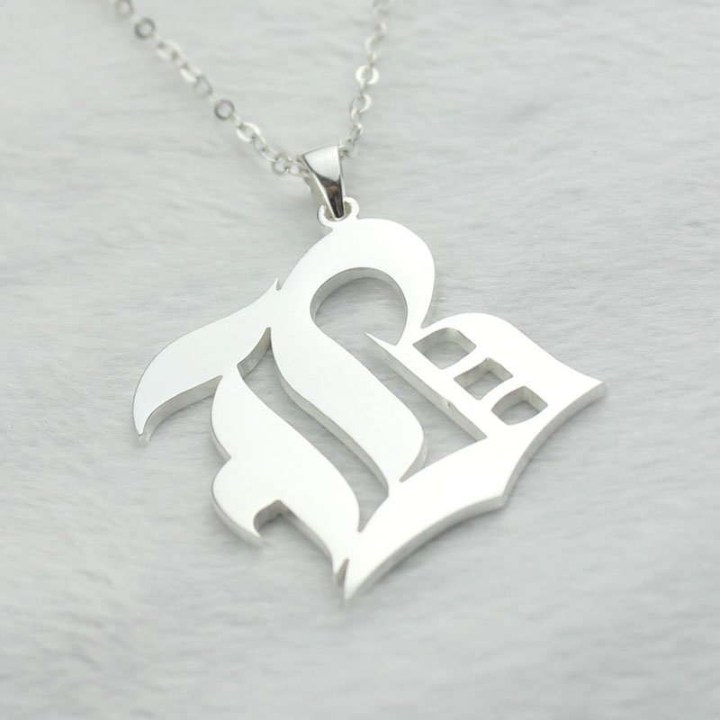 Handmade personalised initial letter charm jewellery