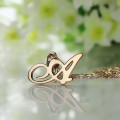 Handmade Initial Necklace Handmade initial necklace product image