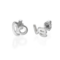 Hope and Love Stud Earrings Hope and Love stud earrings