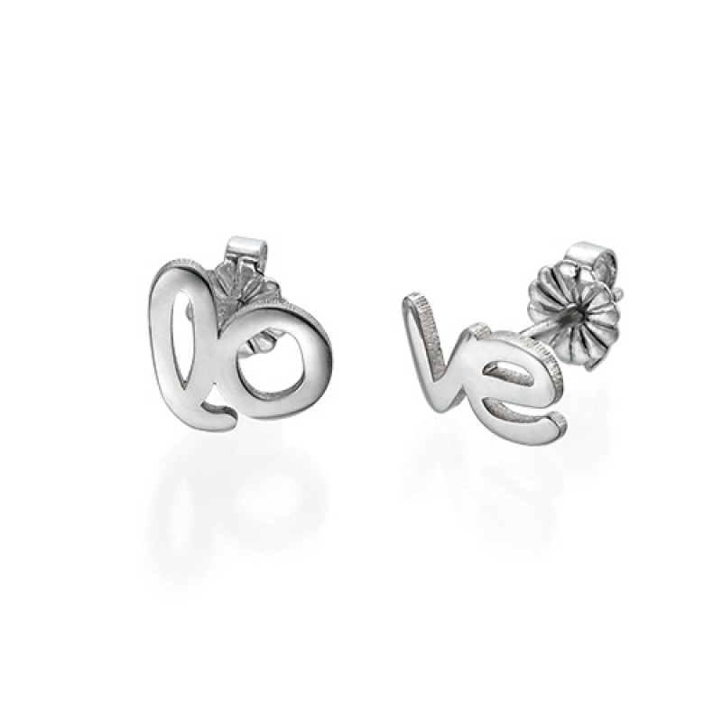 Hope and Love Stud Earrings Hope and Love stud earrings