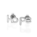 Hope and Love Stud Earrings Hope and Love stud earrings