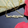 Ravie Font Name Necklace Ravie Font personalised name necklace gallery image