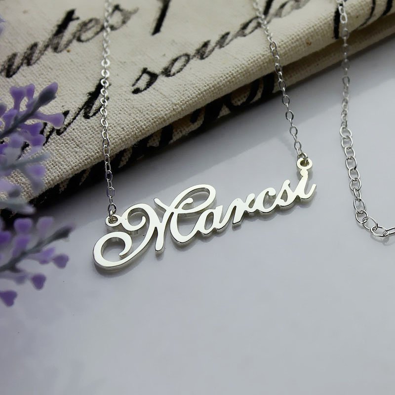 Personalised Nameplate Necklace Personalised nameplate necklace product image