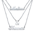 Layered personalised name necklace product image