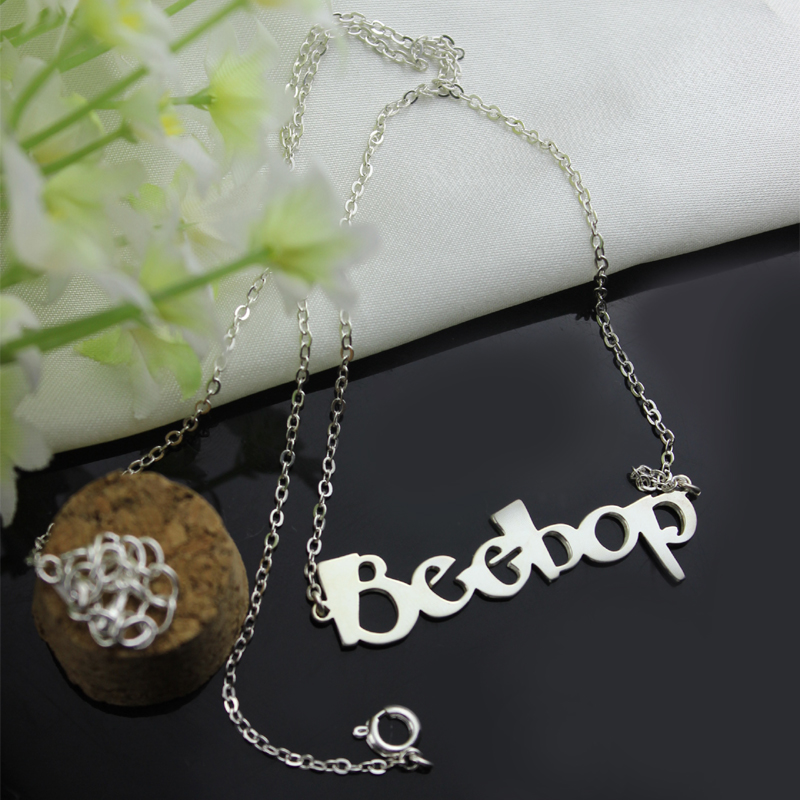 Personalised Letter Pendant Close-up of a personalised letter pendant