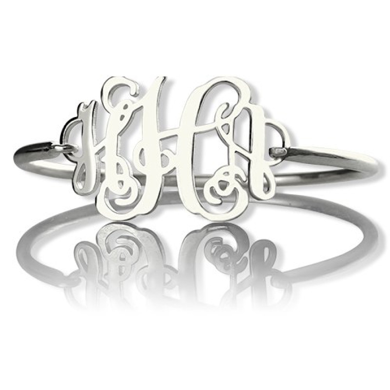 Personalised Monogram Initial Bracelet Personalised monogram initial bracelet product image