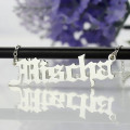 Men's letter necklace image
