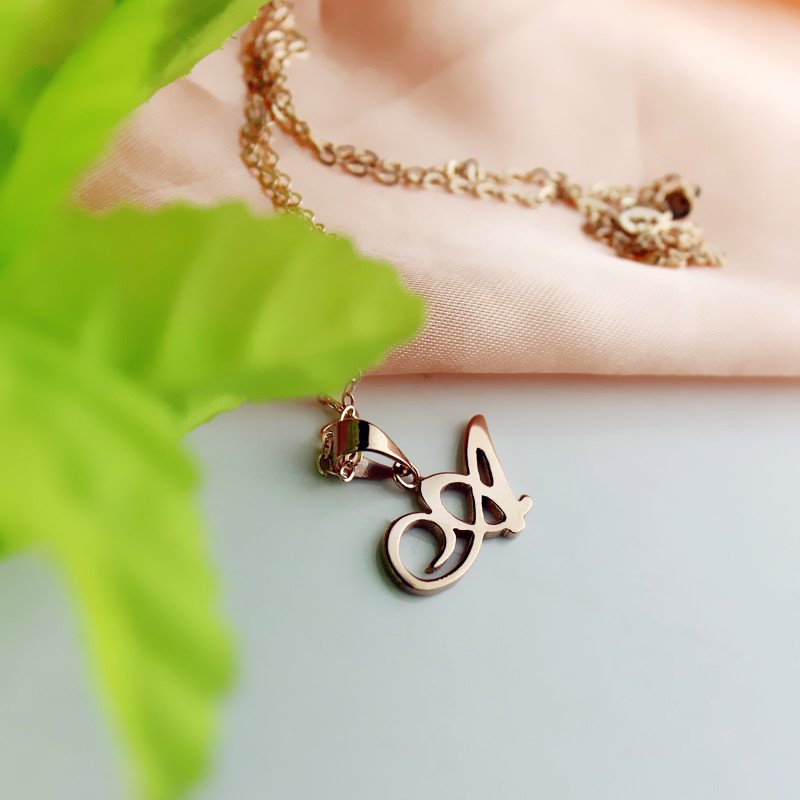 Mom Initial Necklace Mom initial necklace product image