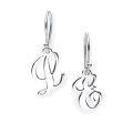 Monogram Initial Dangle Earrings Monogram initial dangle earrings