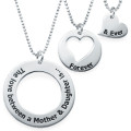 Three Generations Mother Daughter Necklace set