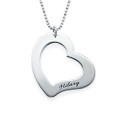 Mum Is My Heart Mother Daughter Necklaces Mum Is My Heart mother and daughter matching heart necklaces