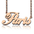Paris Style Personalised Name Necklace Paris style personalised name necklace