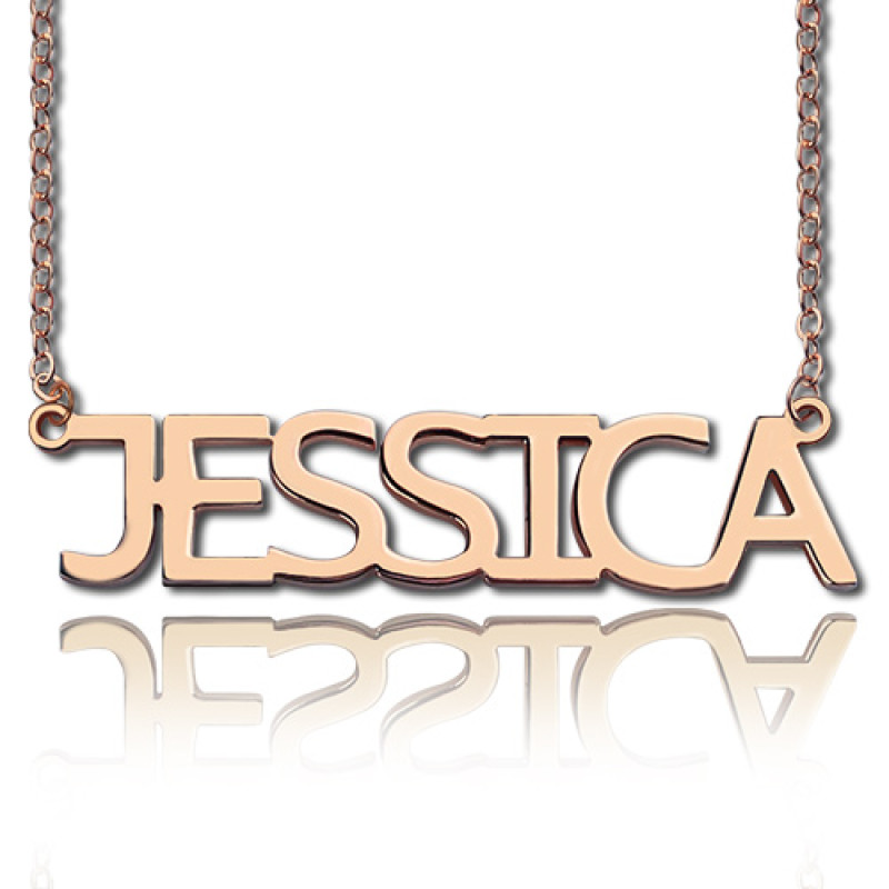Jessica Style Personalised Name Necklace Personalised Jessica style name necklace