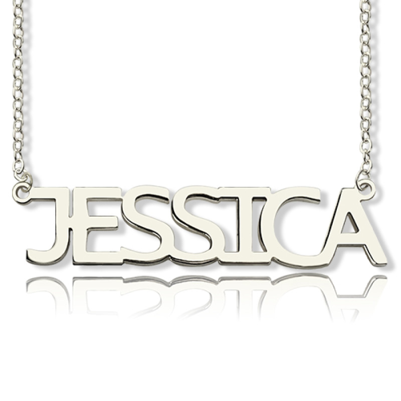 Jessica Style Personalised Name Necklace Jessica style personalised name necklace