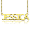 Personalised Jessica-style name necklace
