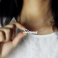 Personalised Nameplate Necklace Personalised nameplate necklace