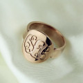 Nameplate rings jewellery image