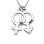 Necklace with Female Male Symbol