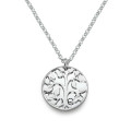 Personalised Family Necklace in Sterling Silver Personalised family tree necklace in sterling silver