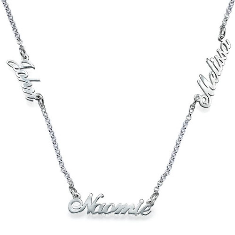 Personalised Multiple Name Necklace for Mums Personalised multiple name necklace for mums