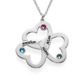 Personalised Triple Heart Necklace Personalised triple heart necklace product image