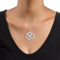 Personalised Triple Heart Necklace Personalised triple heart necklace product image