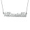 Silver Hashtag Necklace	